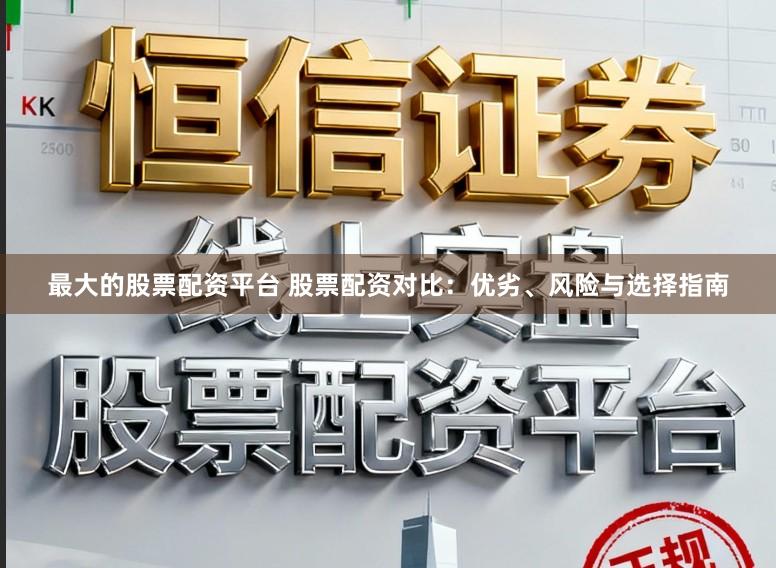 最大的股票配资平台 股票配资对比：优劣、风险与选择指南